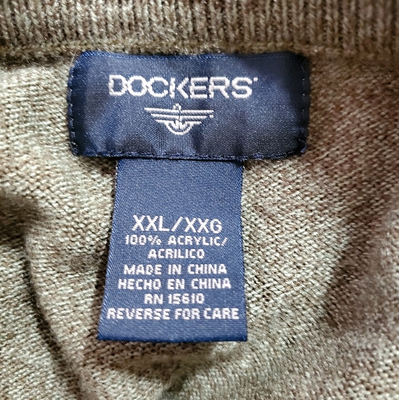 Dockers Argyle Sweater - Picture 4 of 4